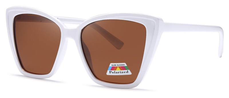 Large Cat-Eye Polarized Sunglasses - POL3234