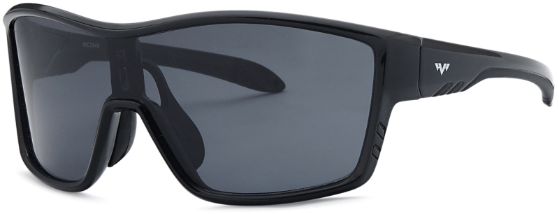 WC7946 - Single Lens Wrap Sunglasses