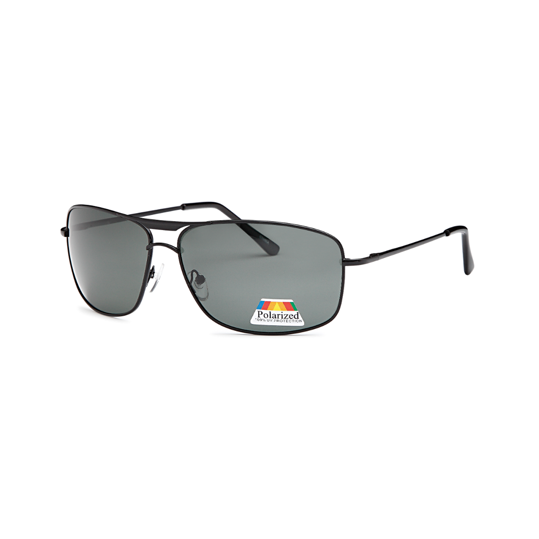Polarized Rectangle Aviator Sunglasses – POL3123 - Beachtime  display picture 3